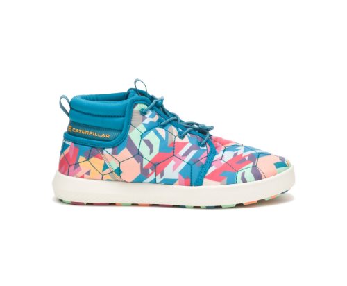 Men's Caterpillar CAT CODE Scout Mid Sneakers Multicolor | CAT-562QR