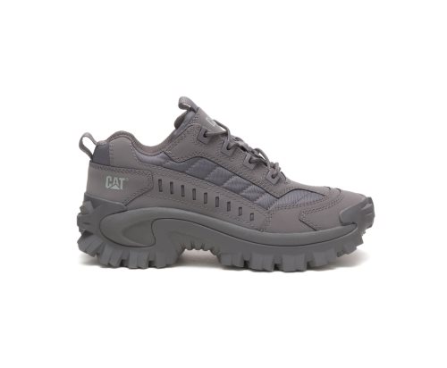 Men's Caterpillar CAT Intruder Shoe Casual Shoes Grey | CAT-078MU