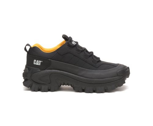 Men's Caterpillar CAT Intruder Waterproof Galosh Sneakers Black | CAT-460ZQ