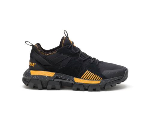 Men's Caterpillar CAT Raider Sport Sneakers Black / Yellow | CAT-822KO