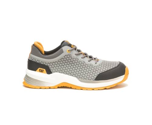 Men's Caterpillar CAT Streamline 2.0 Composite Toe Work Shoes Grey | CAT-811KO