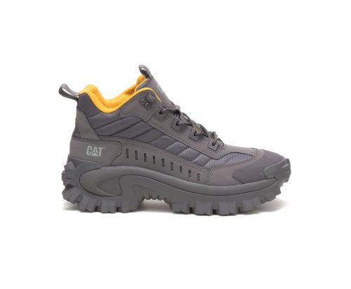 Women's Caterpillar CAT Intruder Mid Sneakers Grey | CAT-629UR