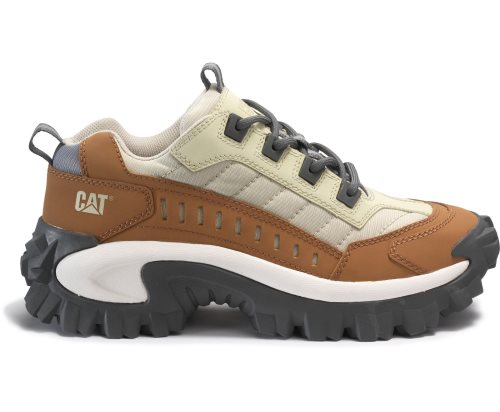 Women's Caterpillar CAT Intruder Shoe Casual Shoes Brown / Beige | CAT-408SM