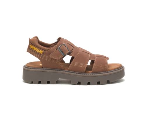 Women's Caterpillar CAT Rigor Sandals Brown | CAT-771KO