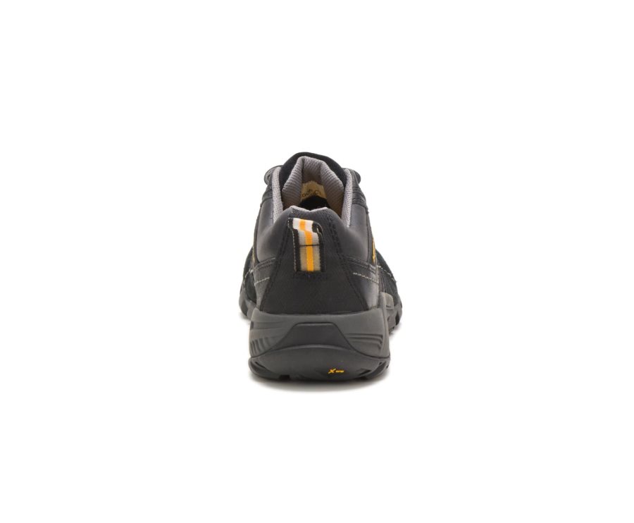 Men's Caterpillar CAT Argon Composite Toe Work Shoes Black | CAT-974HS