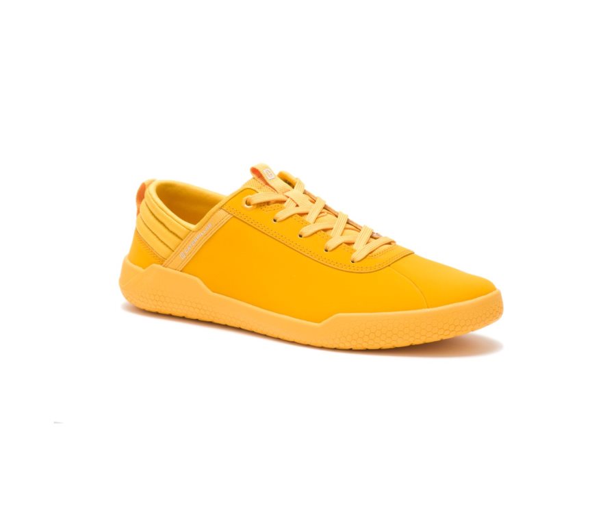 Men's Caterpillar CAT CODE Hex Sneakers Yellow | CAT-134KD