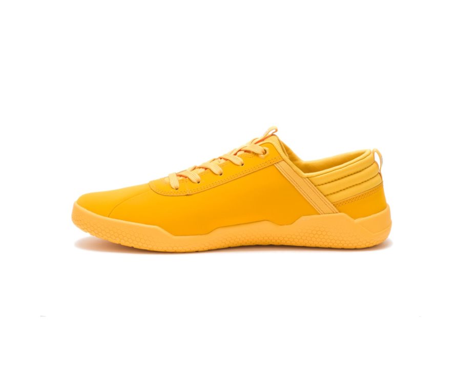 Men's Caterpillar CAT CODE Hex Sneakers Yellow | CAT-134KD