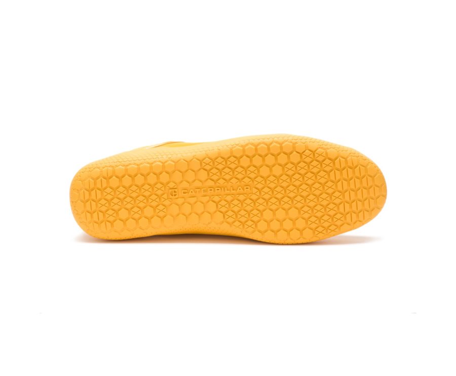 Men's Caterpillar CAT CODE Hex Sneakers Yellow | CAT-134KD