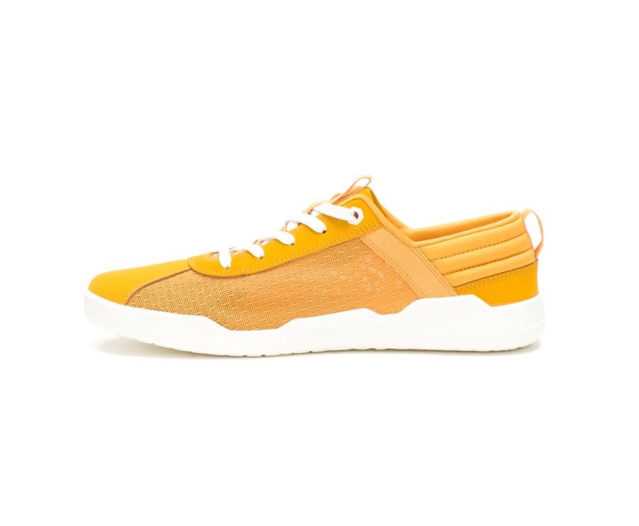 Men's Caterpillar CAT CODE Hex Vent Sneakers Yellow | CAT-213HY