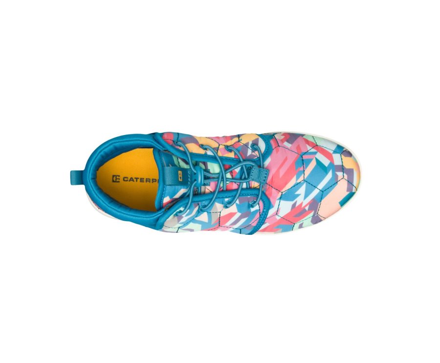 Men's Caterpillar CAT CODE Scout Mid Sneakers Multicolor | CAT-562QR