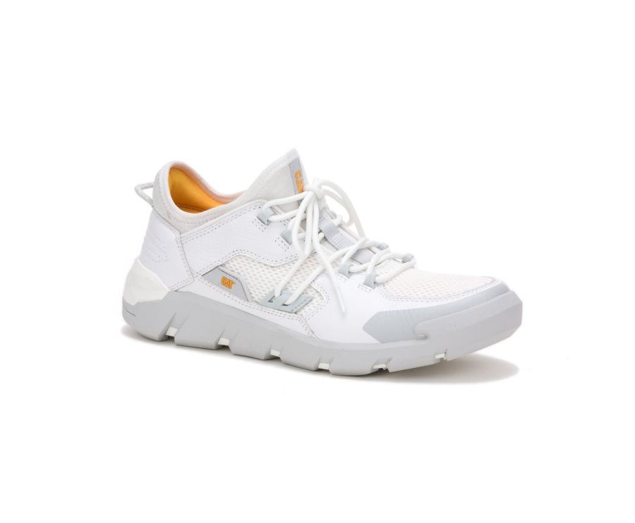 Men's Caterpillar CAT Crail Shoe Sneakers White | CAT-549EH