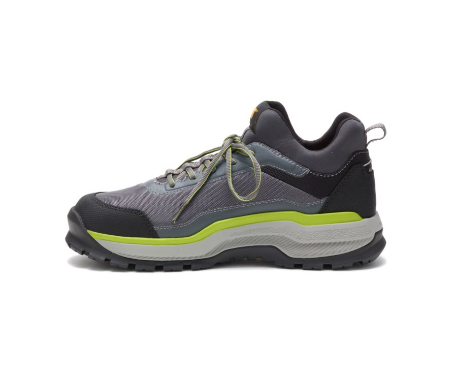 Men's Caterpillar CAT Engage Alloy Toe Sneakers Dark Grey | CAT-439QX