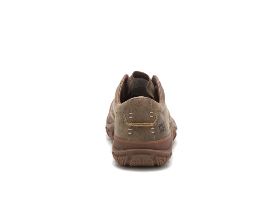 Men's Caterpillar CAT Fused Tri Shoe Sneakers Brown Green | CAT-184FN