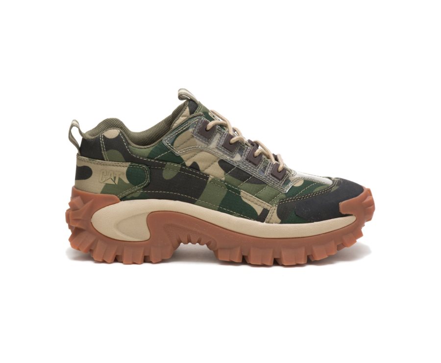 Men\'s Caterpillar CAT Intruder Shoe Casual Shoes Camo | CAT-019HG