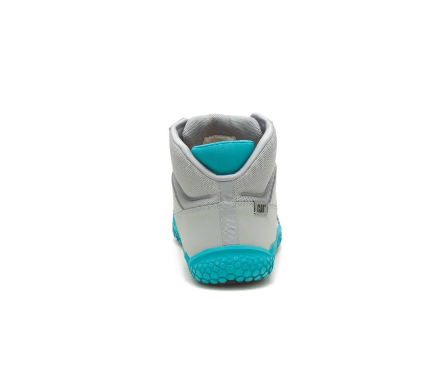 Men's Caterpillar CAT ProRush All Day Mid Sneakers Grey / Blue | CAT-805KO