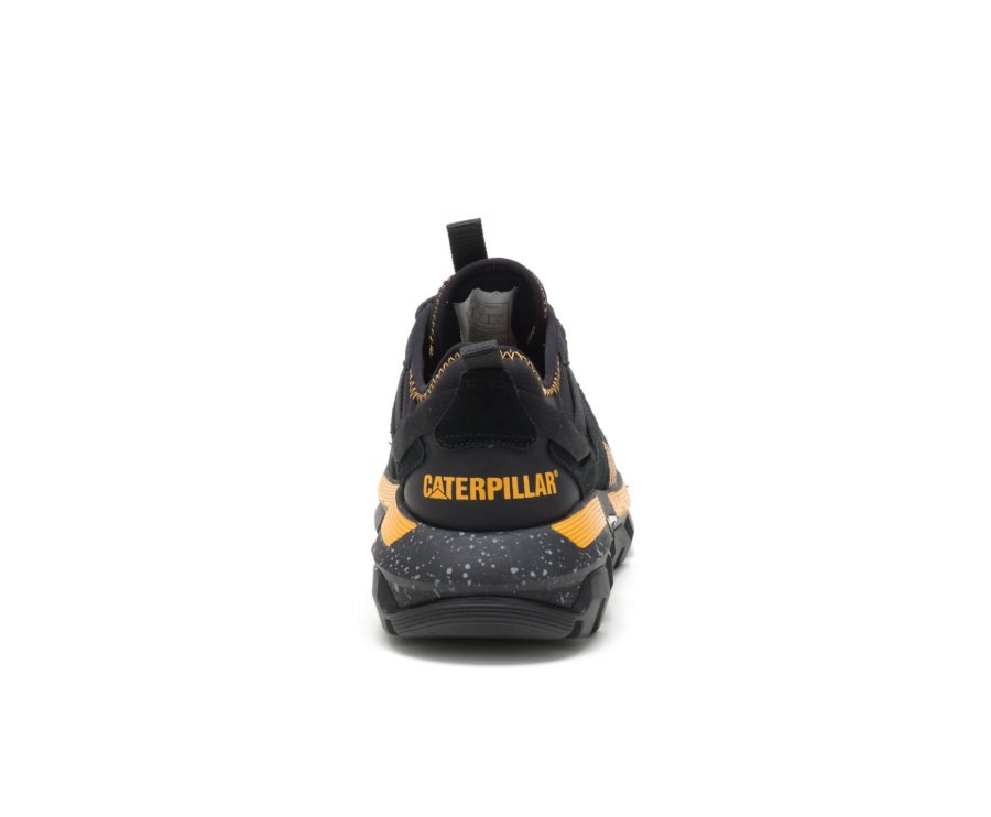 Men's Caterpillar CAT Raider Sport Sneakers Black / Yellow | CAT-821IE