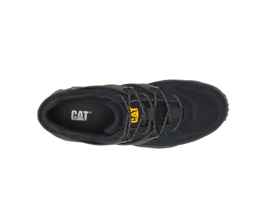 Men's Caterpillar CAT Reactor Sneakers Black | CAT-760PH