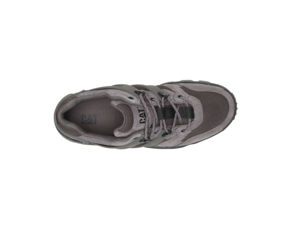 Men's Caterpillar CAT Reactor Sneakers Dark Grey | CAT-836KO