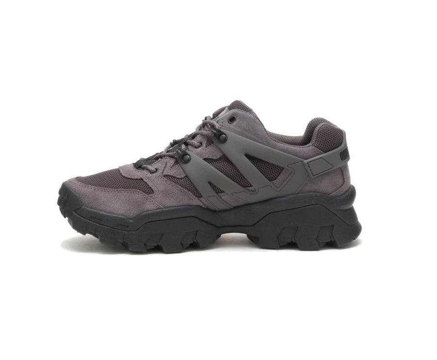 Men's Caterpillar CAT Reactor Sneakers Grey | CAT-258RC