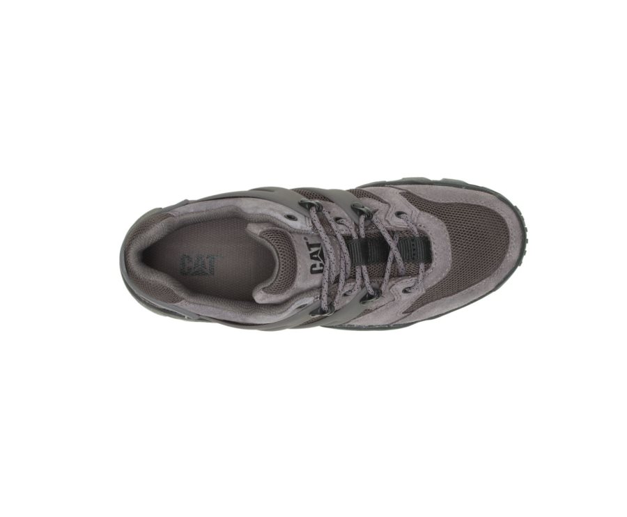 Men's Caterpillar CAT Reactor Sneakers Grey | CAT-258RC