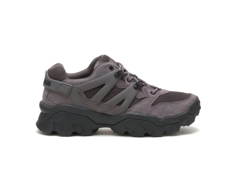 Men\'s Caterpillar CAT Reactor Sneakers Grey | CAT-258RC