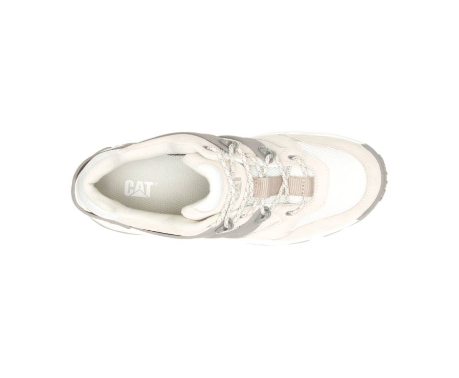 Men's Caterpillar CAT Reactor Sneakers White | CAT-837KO