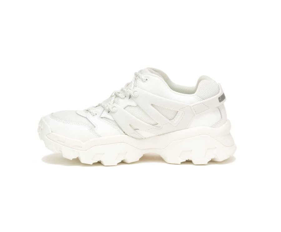 Men's Caterpillar CAT Reactor Sneakers White | CAT-841KO