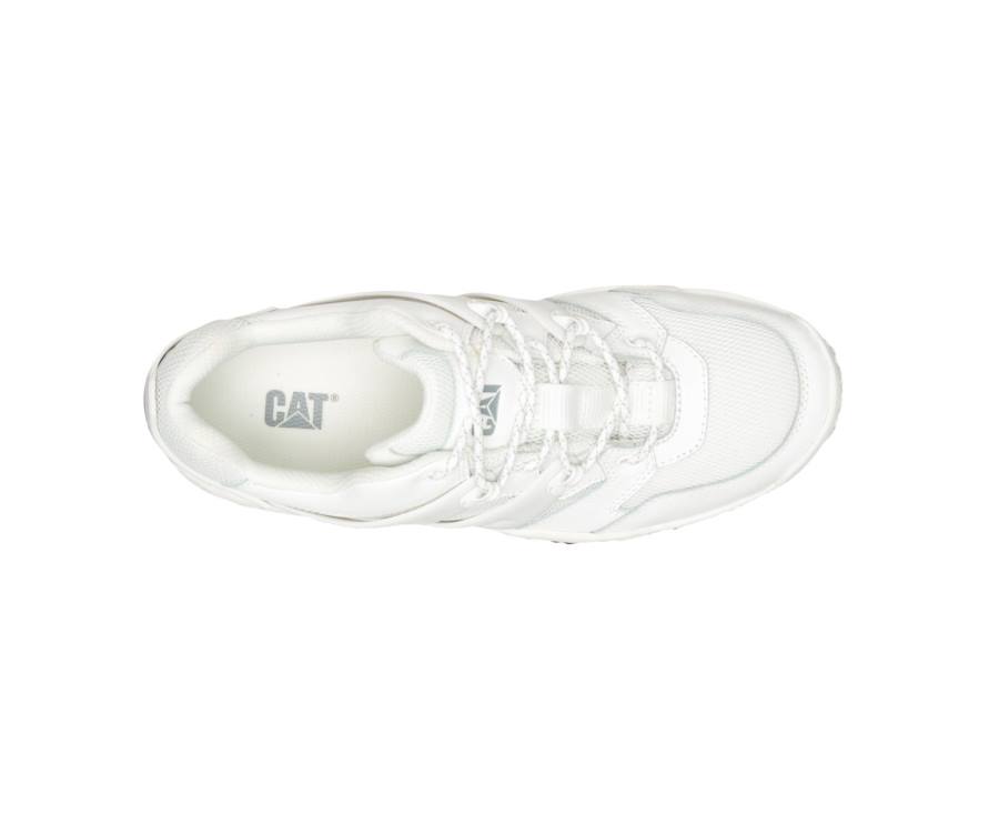 Men's Caterpillar CAT Reactor Sneakers White | CAT-841KO