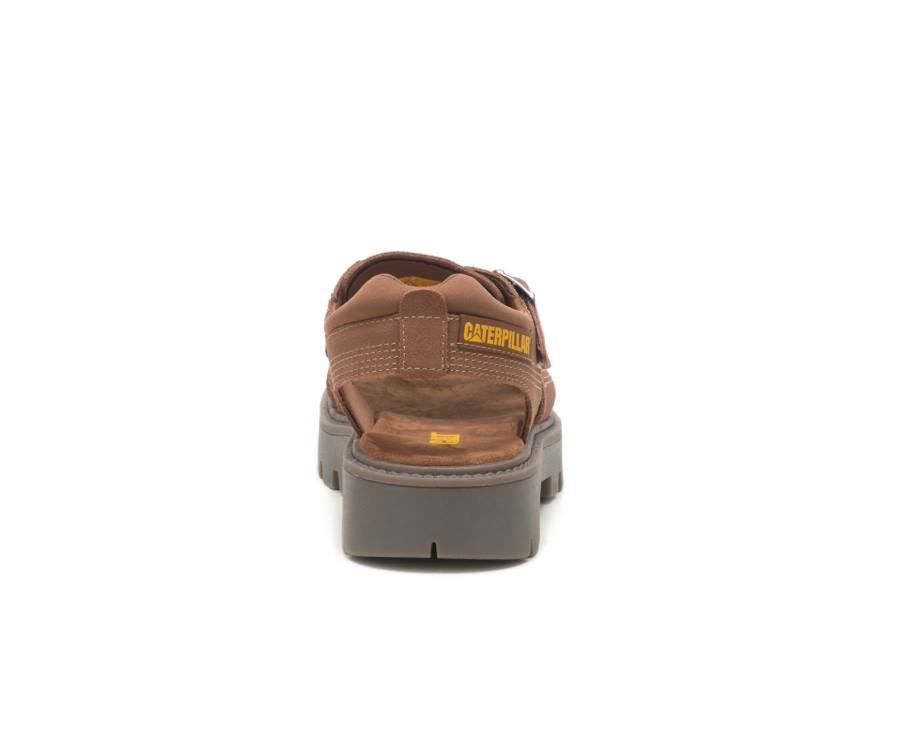 Men's Caterpillar CAT Rigor Sandals Brown | CAT-834KO