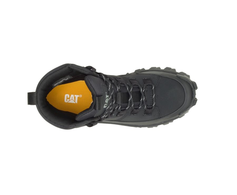 Men's Caterpillar CAT Trespass Galosh Waterproof Boots Black | CAT-784JC