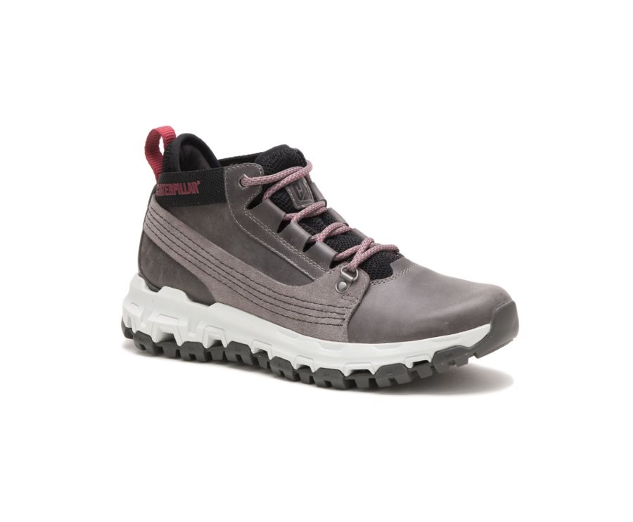 Men's Caterpillar CAT Urban Tracks Hiker Hiking Boots Grey | CAT-842HQ