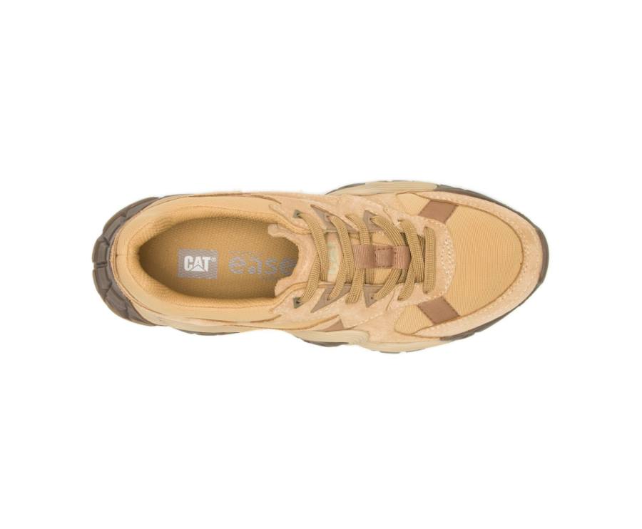 Men's Caterpillar CAT Vapor Sneakers Deep Yellow | CAT-843KO