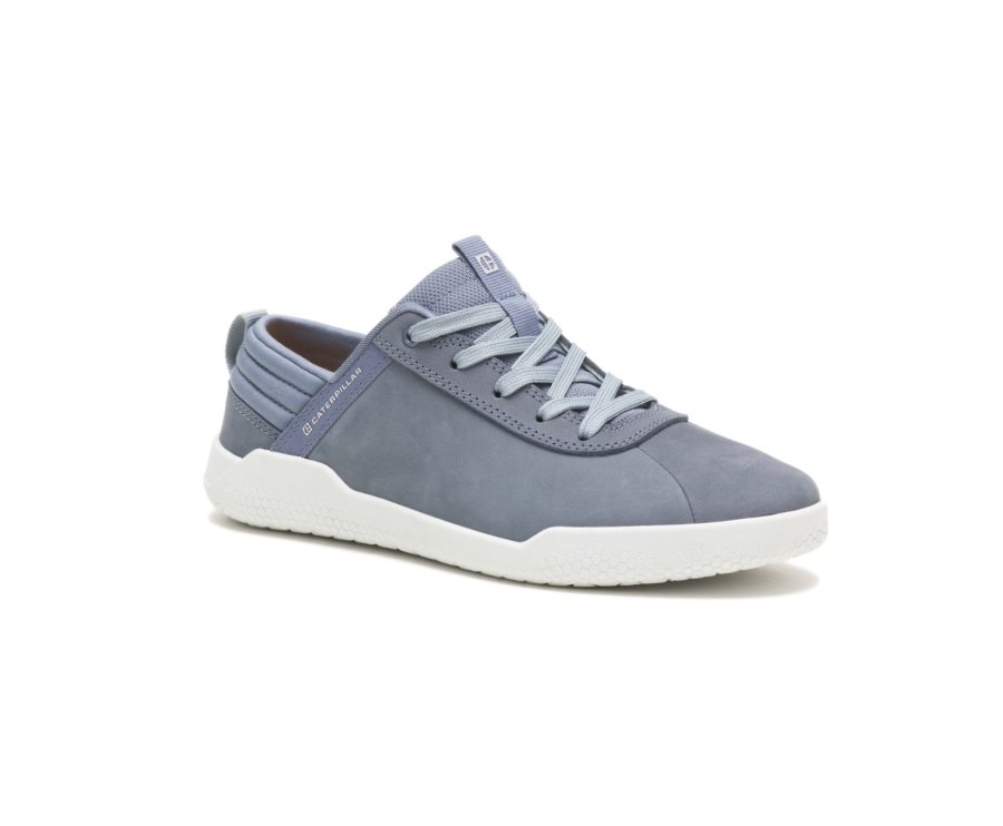 Women's Caterpillar CAT CODE Hex Sneakers Grey Blue | CAT-023ZR