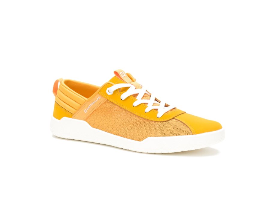 Women's Caterpillar CAT CODE Hex Vent Sneakers Yellow | CAT-805PU