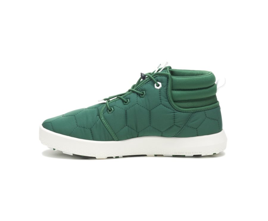 Women's Caterpillar CAT CODE Scout Mid Sneakers Green | CAT-653ZA