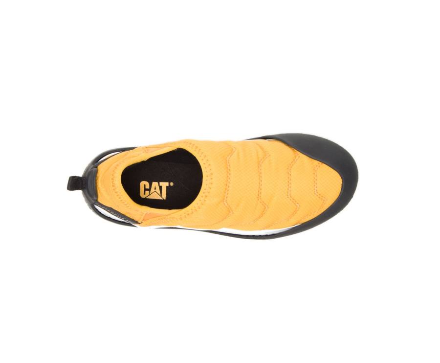 Women's Caterpillar CAT Crossover Slip On Casual Shoes Yellow | CAT-762KO