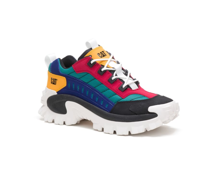 Women's Caterpillar CAT Intruder Shoe Casual Shoes Black / Multicolor | CAT-504TE