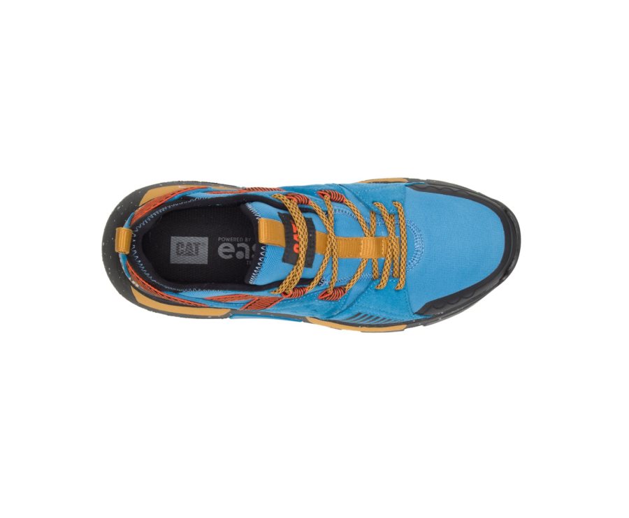 Women's Caterpillar CAT Raider Sport Sneakers Blue / Dark Grey | CAT-038NL