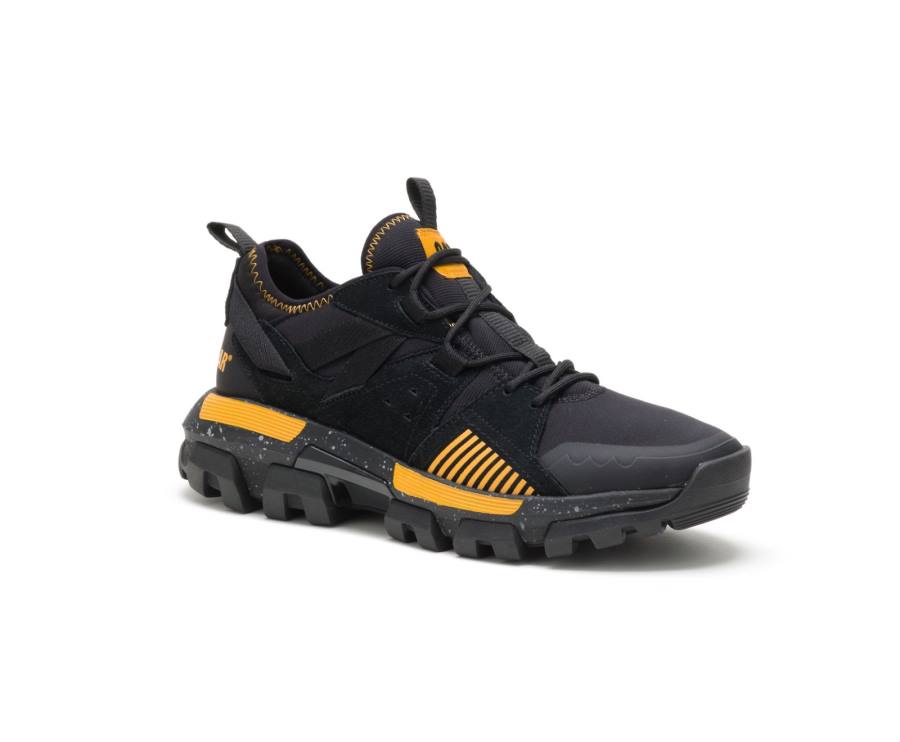 Women's Caterpillar CAT Raider Sport Sneakers Black / Yellow | CAT-759KO