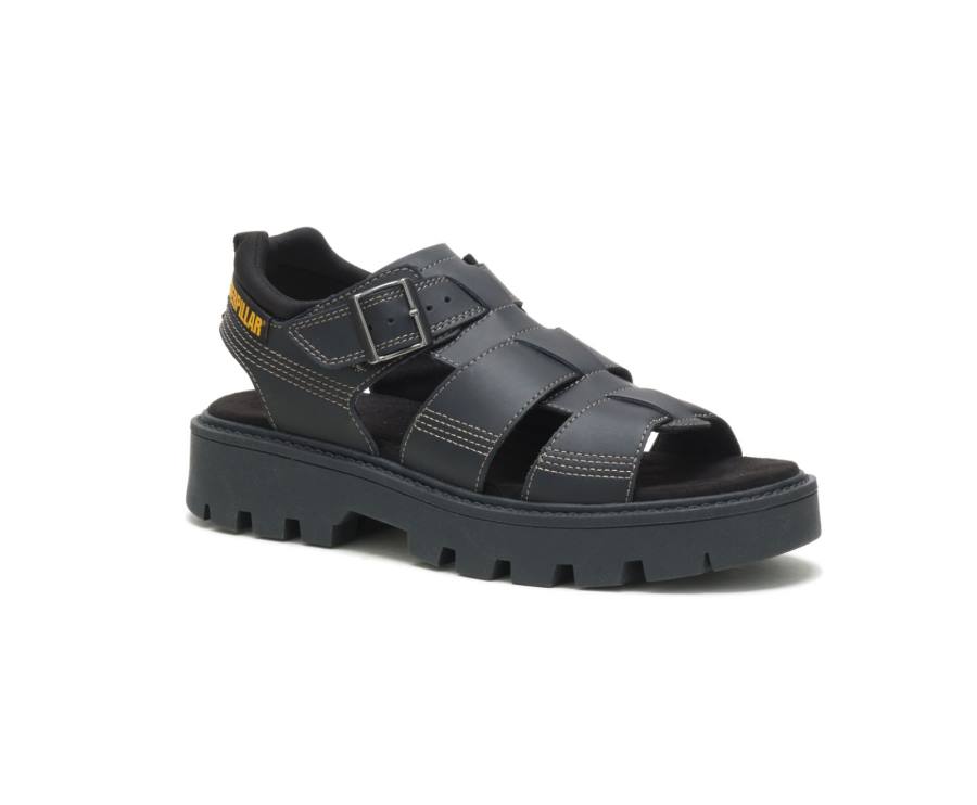 Women's Caterpillar CAT Rigor Sandals Black | CAT-779KO