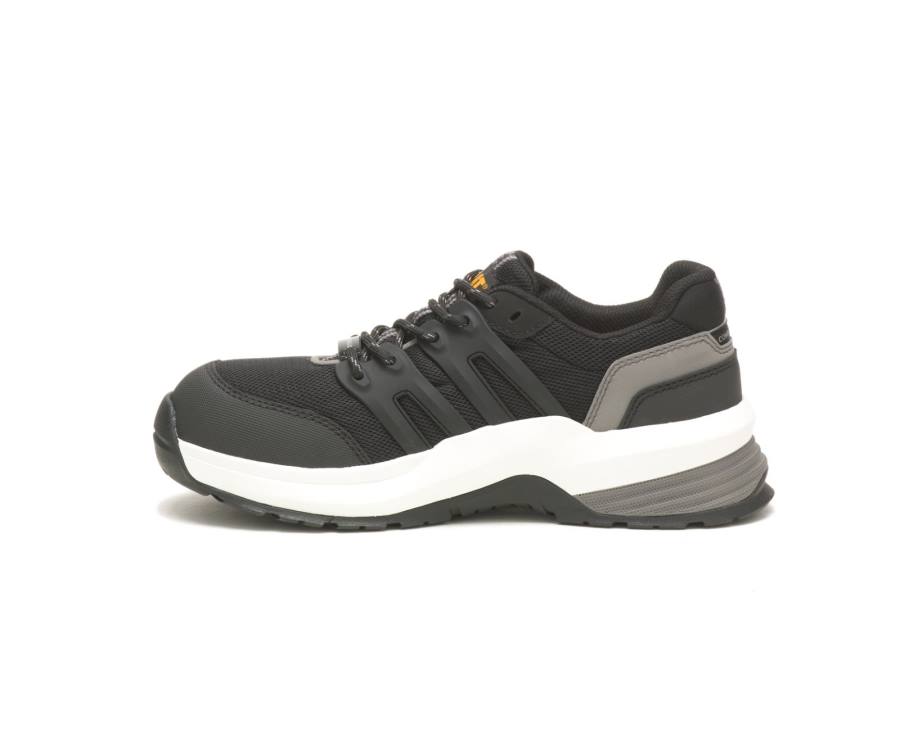 Women's Caterpillar CAT Streamline 2.0 Composite Toe Work Shoes Black / Grey | CAT-749KO