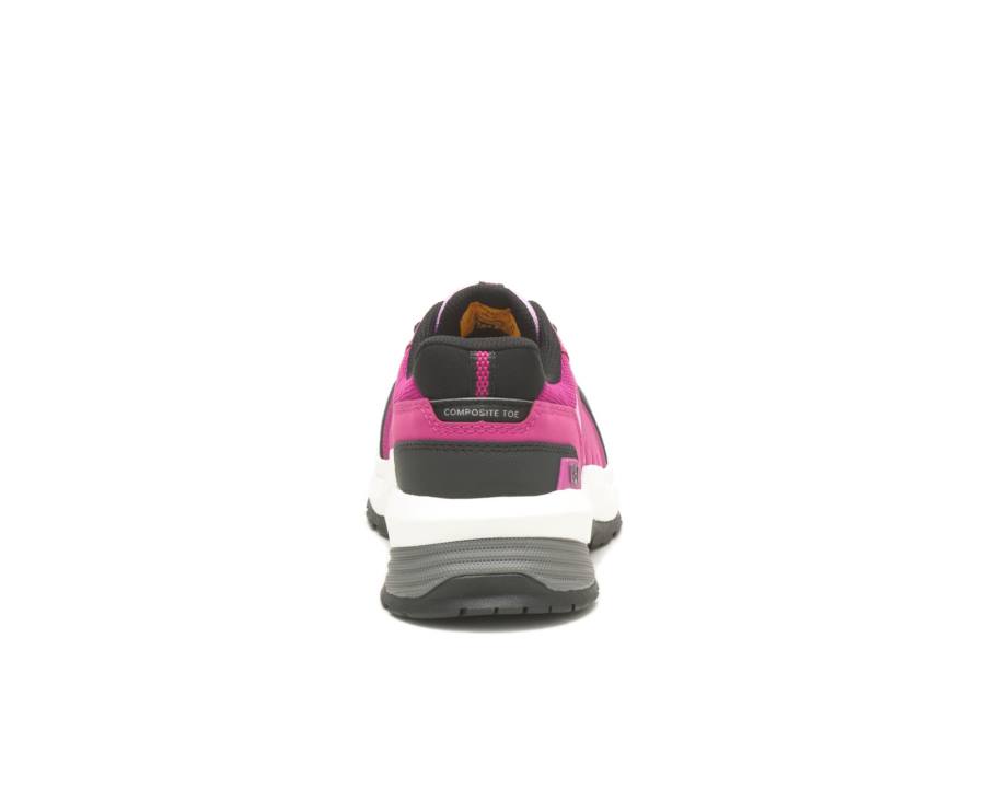 Women's Caterpillar CAT Streamline 2.0 Composite Toe Work Shoes Fuchsia | CAT-750KO