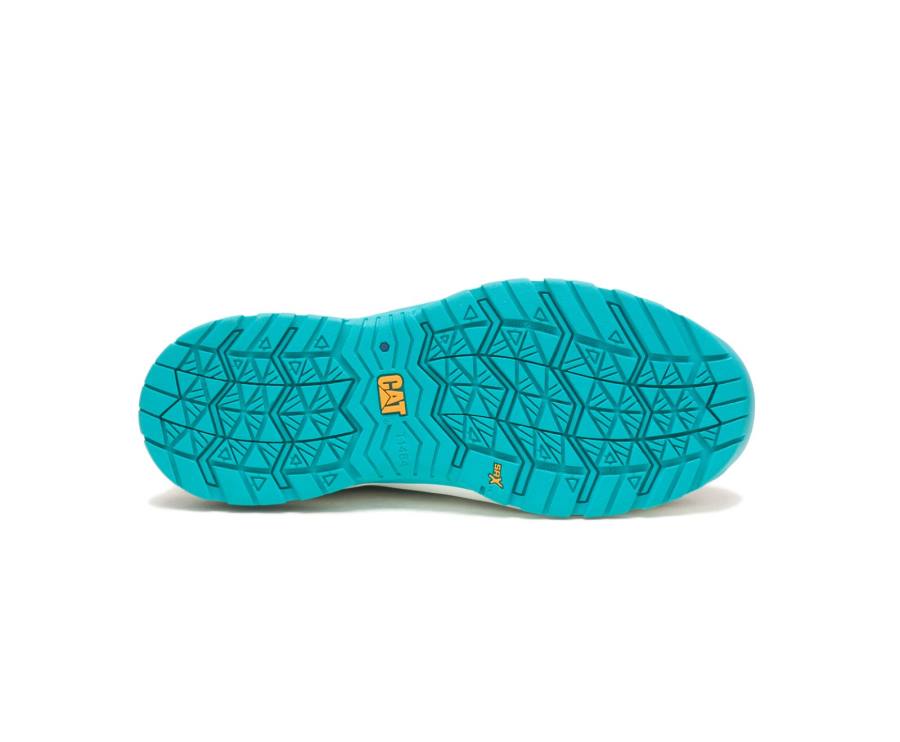 Women's Caterpillar CAT Streamline 2.0 Composite Toe Work Shoes Black / Turquoise | CAT-751KO