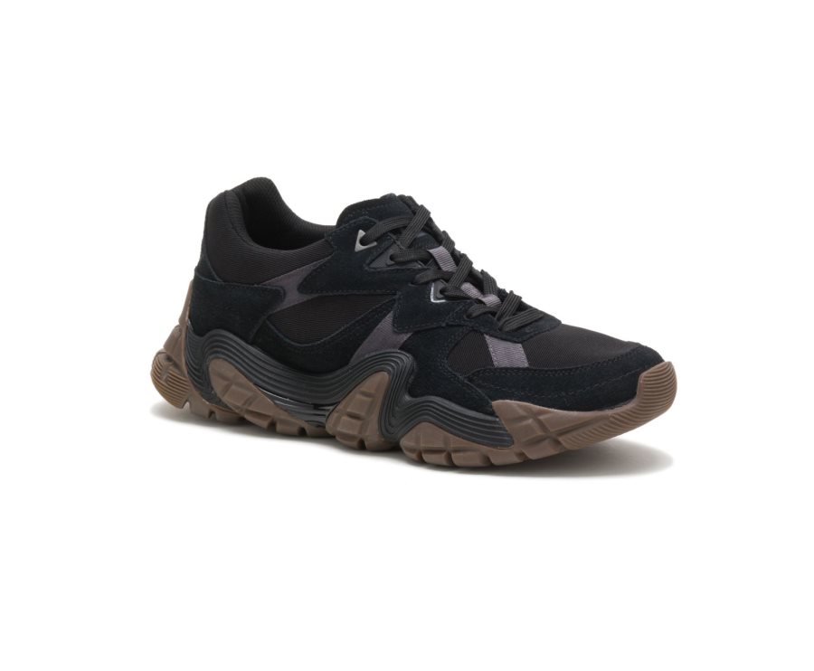 Women's Caterpillar CAT Vapor Sneakers Black | CAT-513ZF